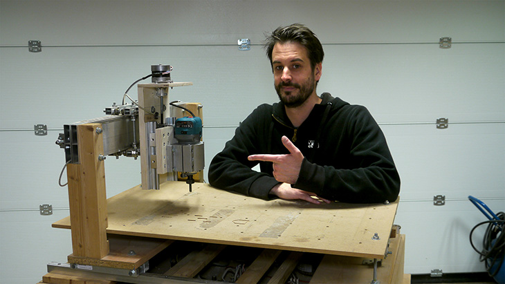 Présentation de ma CNC, et mise à jour de sa BROCHE !