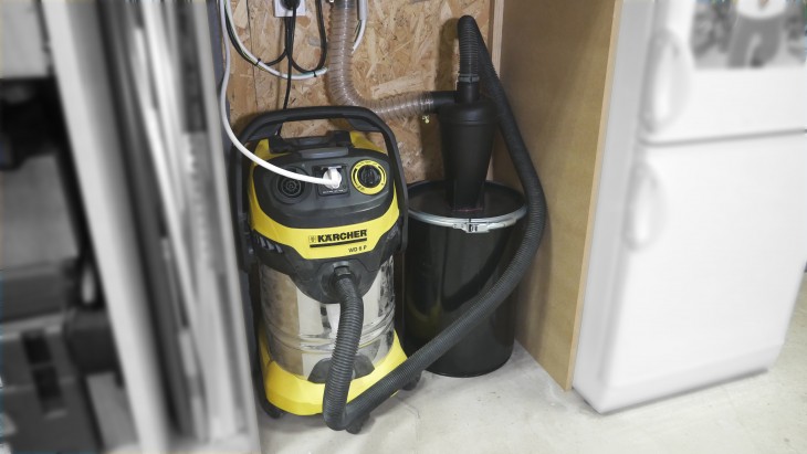 [Aménagement de l'atelier] Aspiration centralisée !