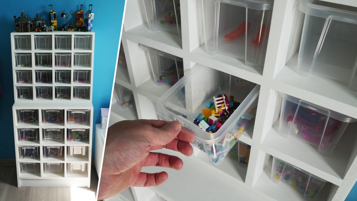 Comment créer un meuble de rangement pour Lego, ou n'importe quoi d'autre !