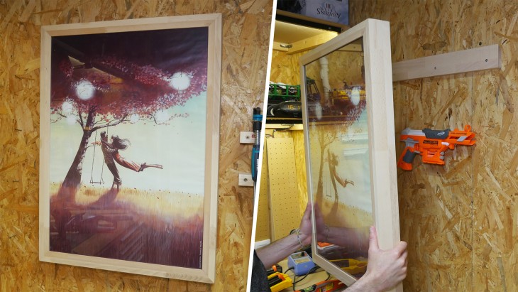 Fabriquer un cadre, qui peut cacher bien des choses !